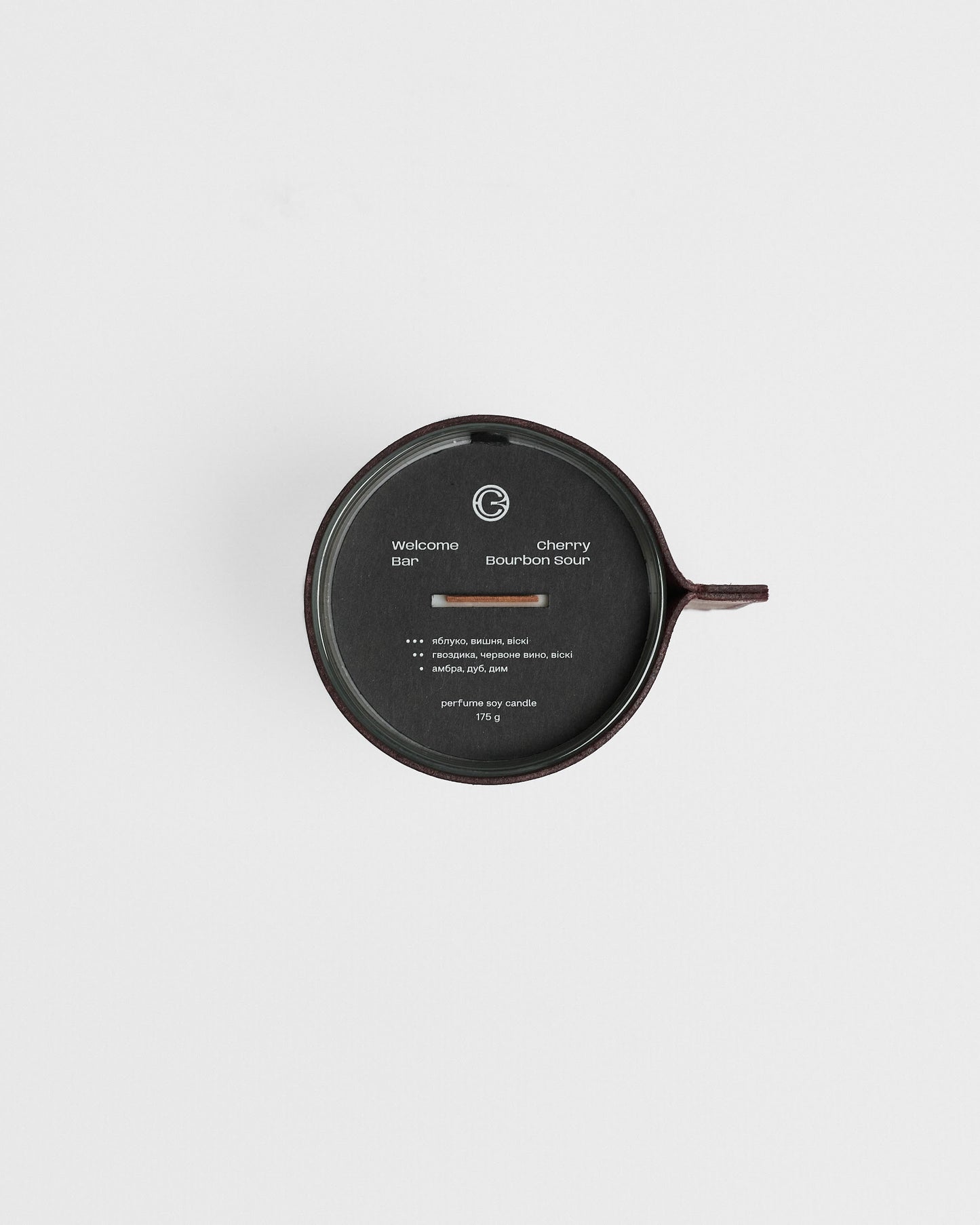 Парфумована свічка Cherry Bourbon Sour